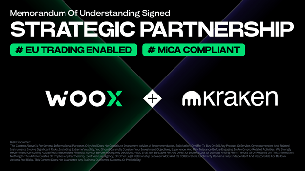 WOO X signe un protocole d'accord (MOU) avec Payward Services WOO X signe un protocole d'accord (MOU) avec Payward Services