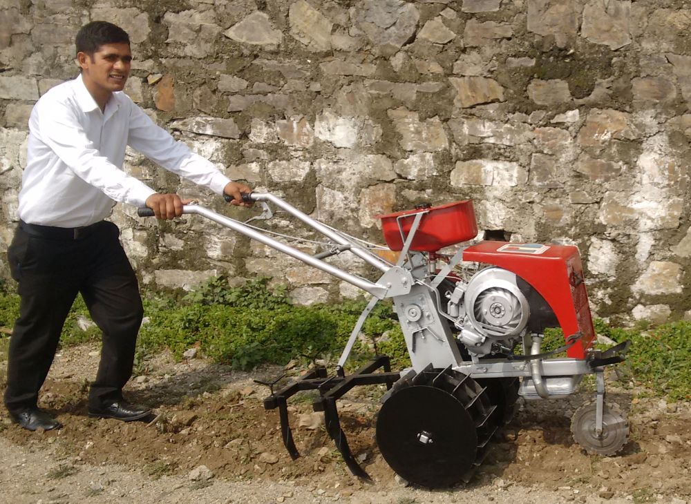 Engineering students build Mini Hand Tractor suitable for hilly soil