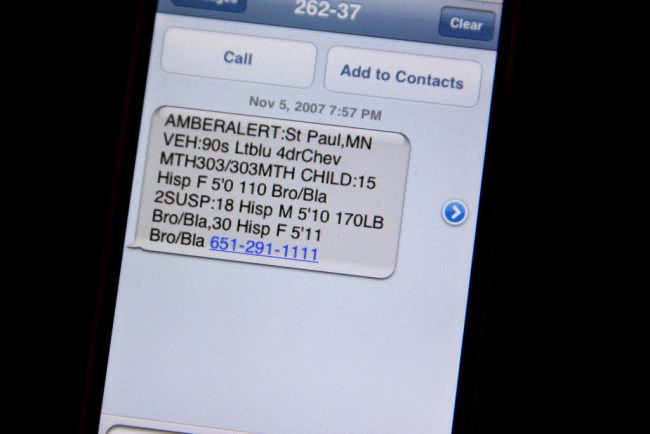 AMBER Alert Guidelines and Wireless Emergency Notifications The News