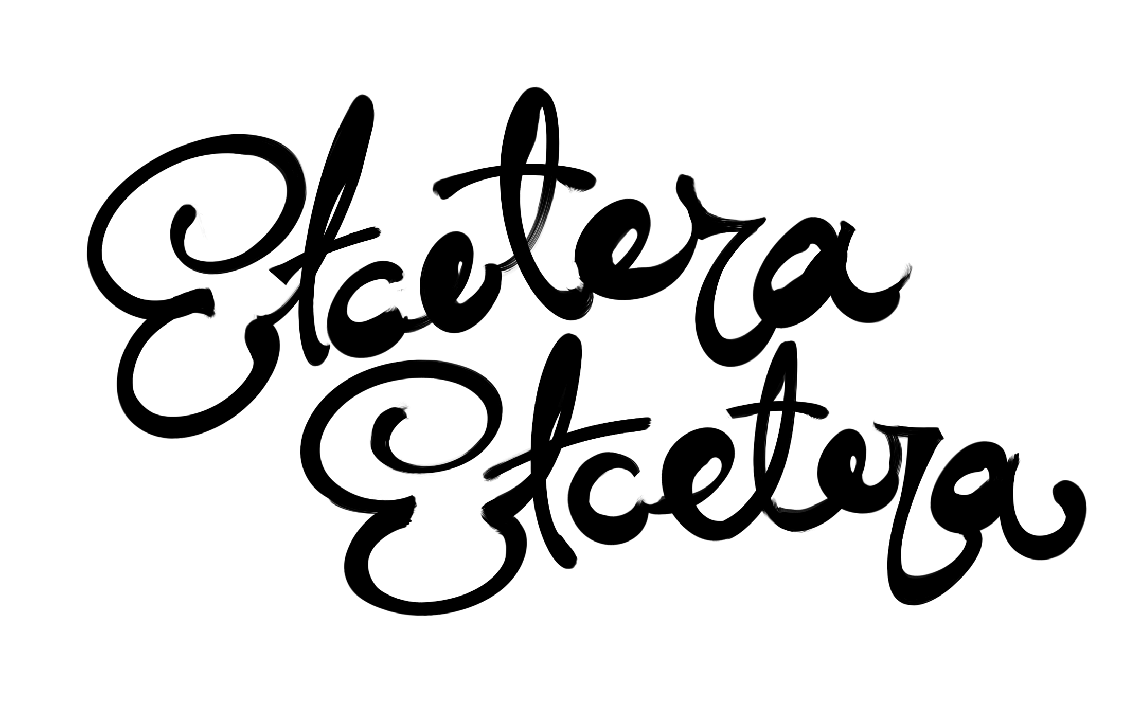 ETCETERA, ETCETERA THE NEW VINYL VILLAIN