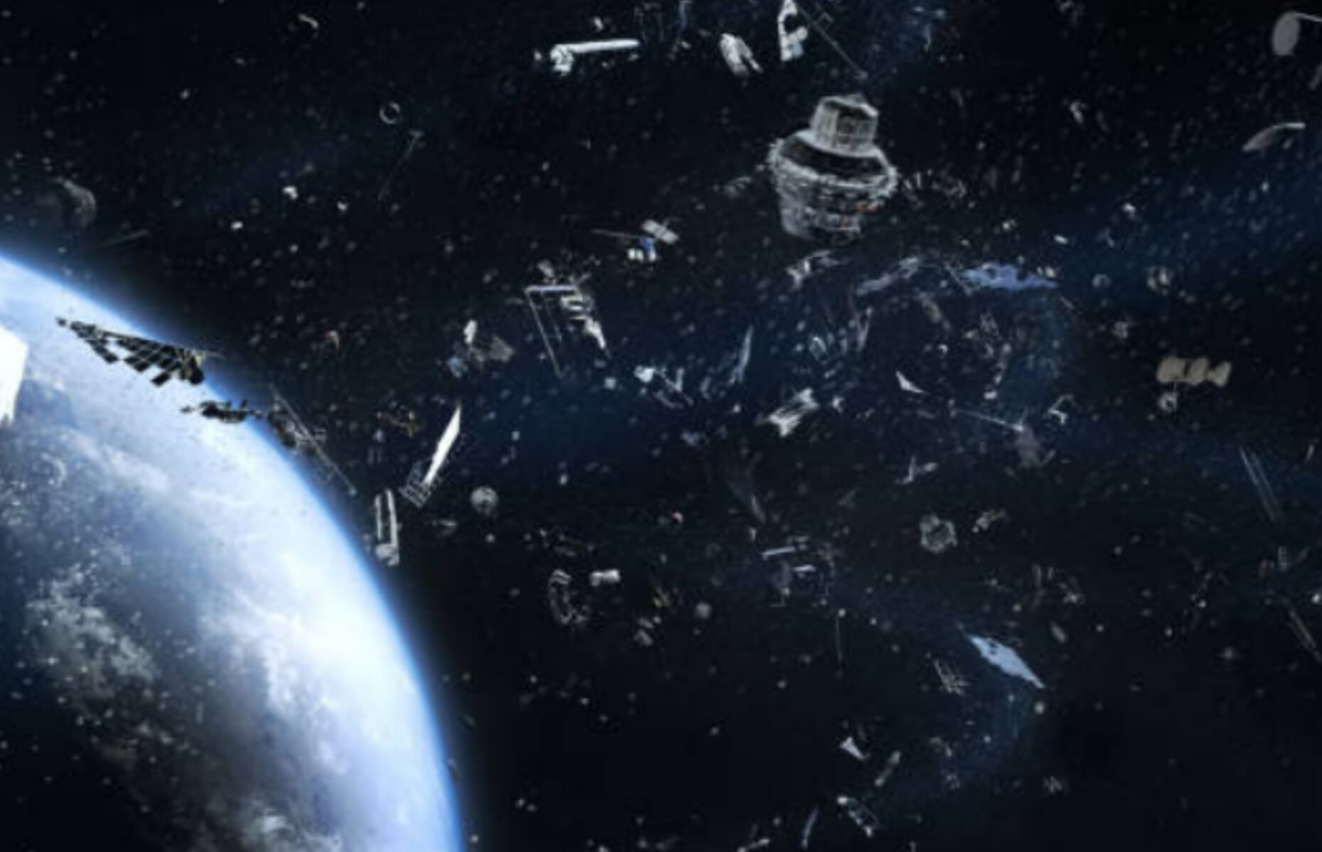 Space junk slamed into space station, section of arm boom and thermal