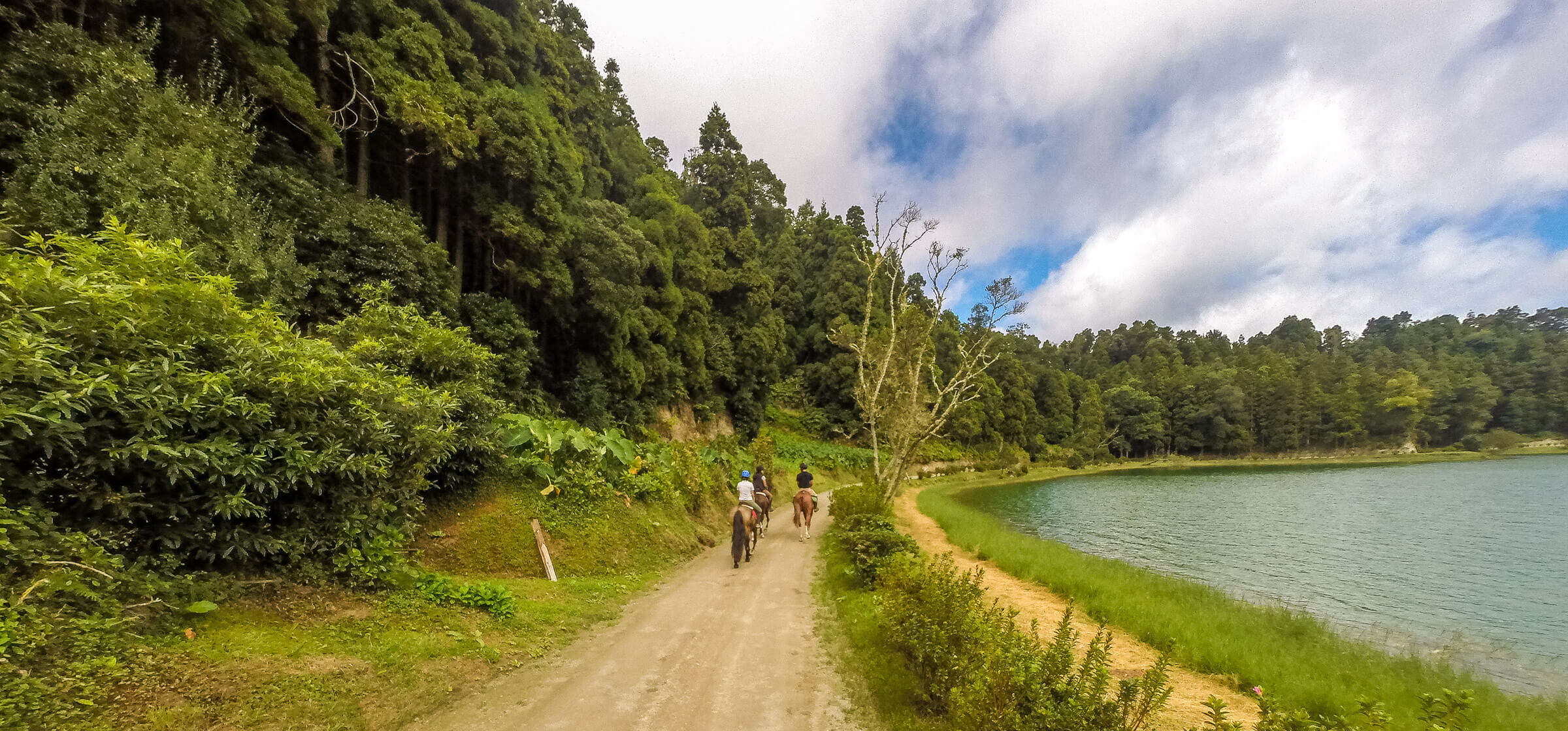 Horse Riding in The Azores The Lost Village of Sete Cidades