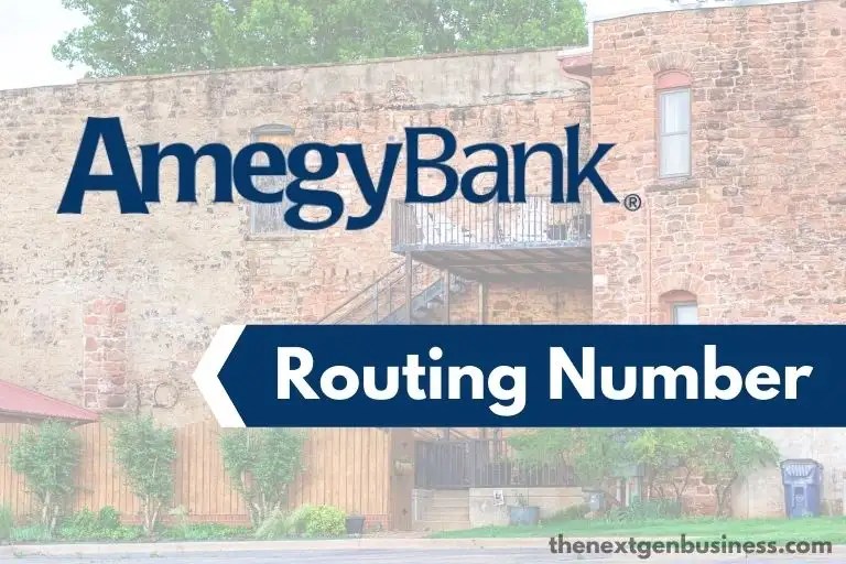 Amegy Bank Routing Number Guide) The Next Gen Business