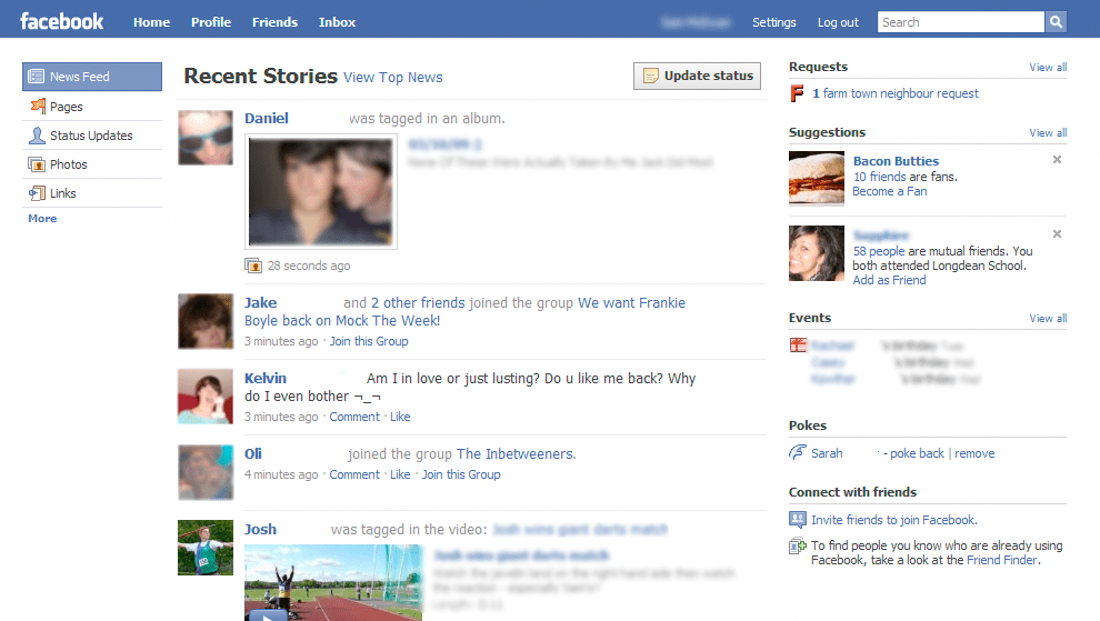 Confirmed Facebook design refreshment in the works [Screenshots] (updated)