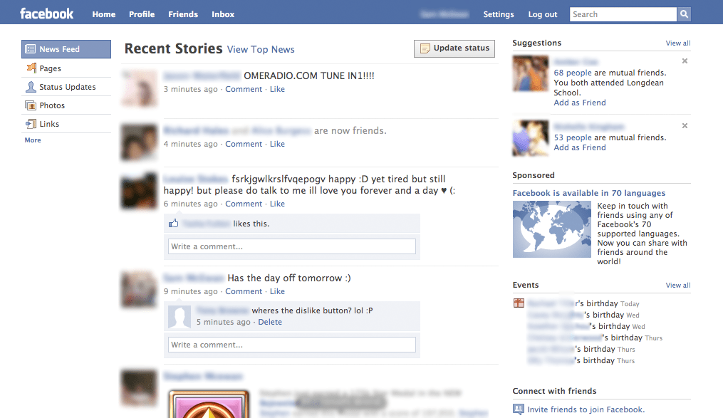 Confirmed Facebook design refreshment in the works