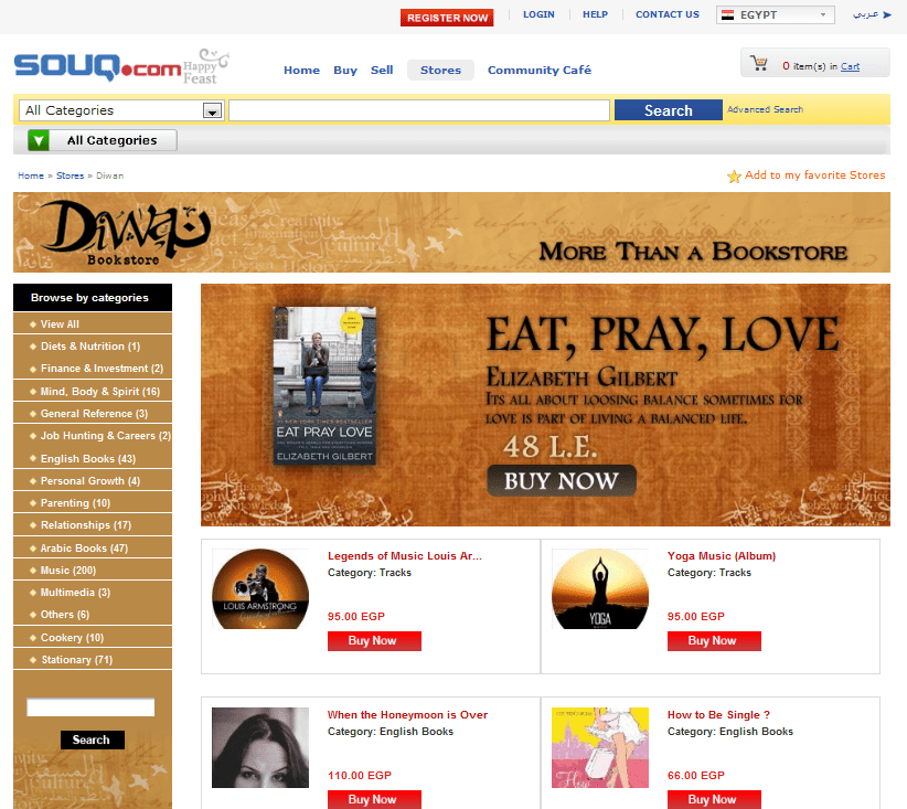 Diwan Bookstores Opens Shop on