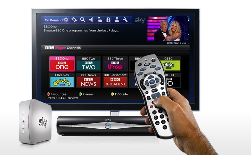 BBC iPlayer Now Available on Sky+ Boxes