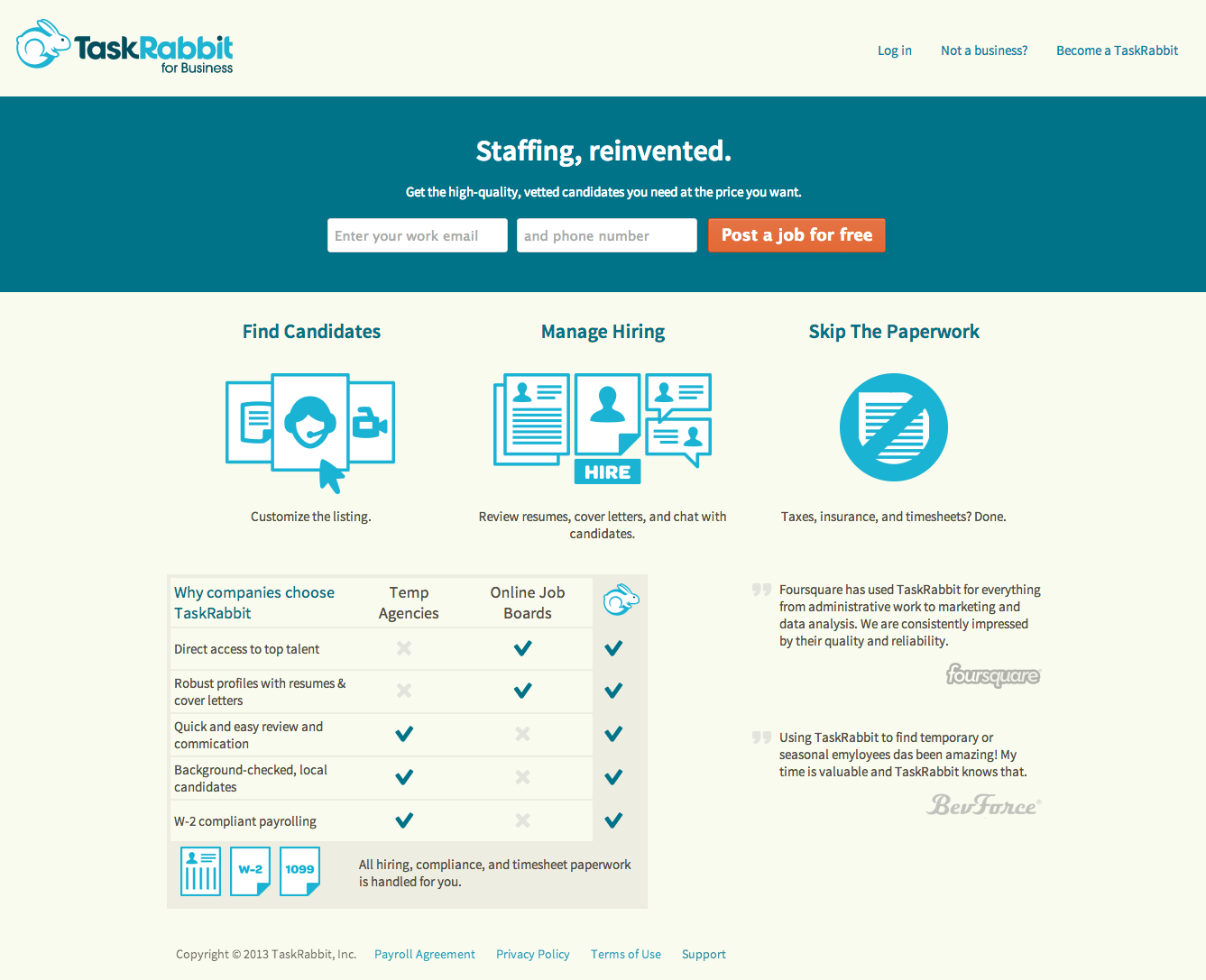TaskRabbit Launches New Offering To Help Find Temp Workers