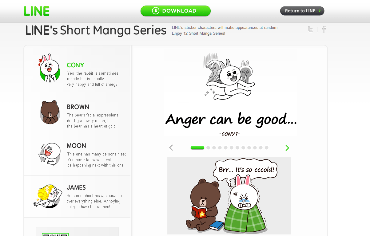 Line Emoticon Sticker James