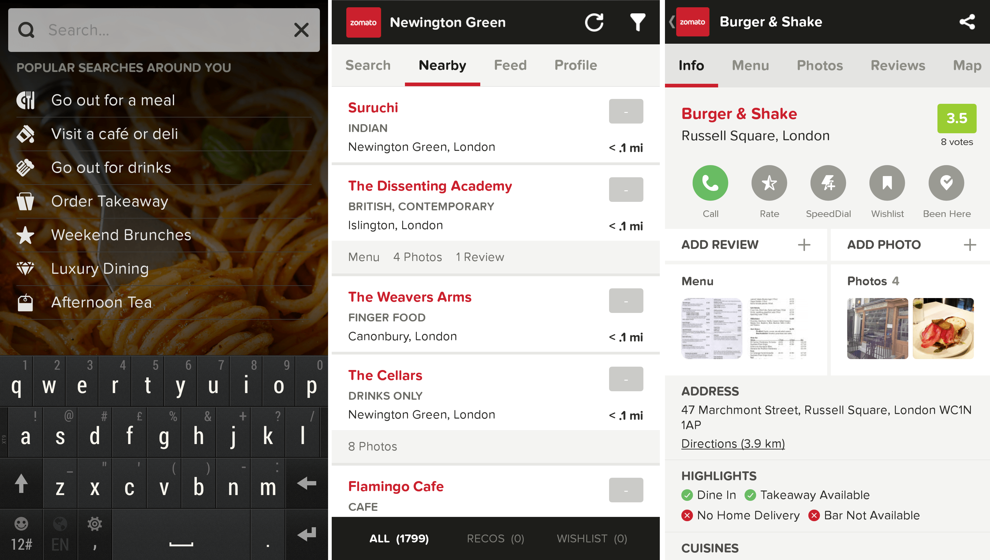 Restaurant Finder App Zomato Fully Revamped with New