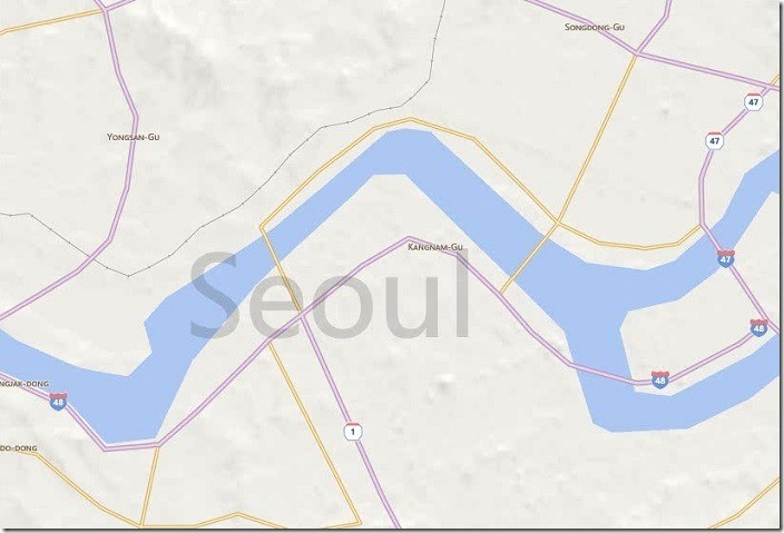 Bing Maps Updated with Detailed Maps of Korea Bing Maps Updated with Detailed Maps of Korea