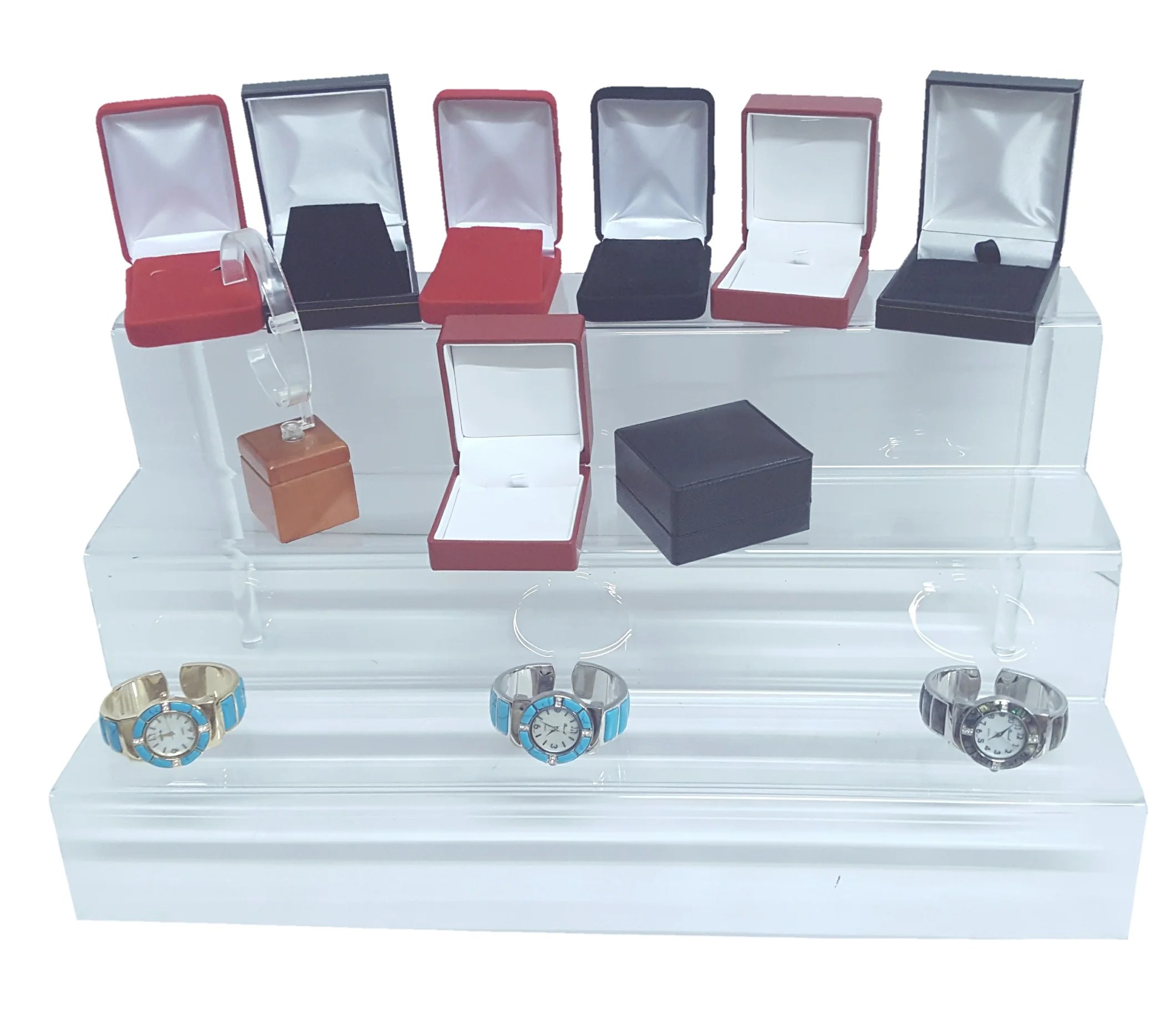 3 Tier Acrylic Riser N'icePackaging