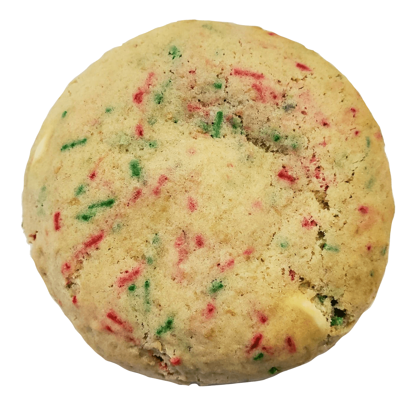 CANDY CANEPEPPERMINT COOKIE, WHITE CHOCOLATE, SPRINKLES The Night Baker