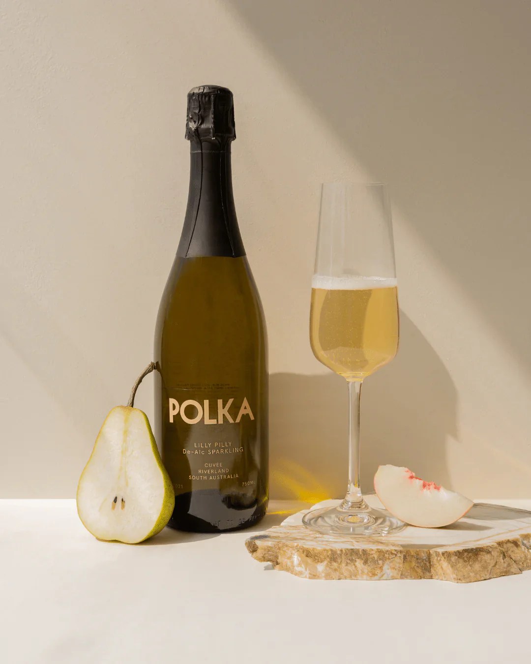 Polka Non Alcoholic DeAlc Sparkling Wine Non Alcoholic 750mL The