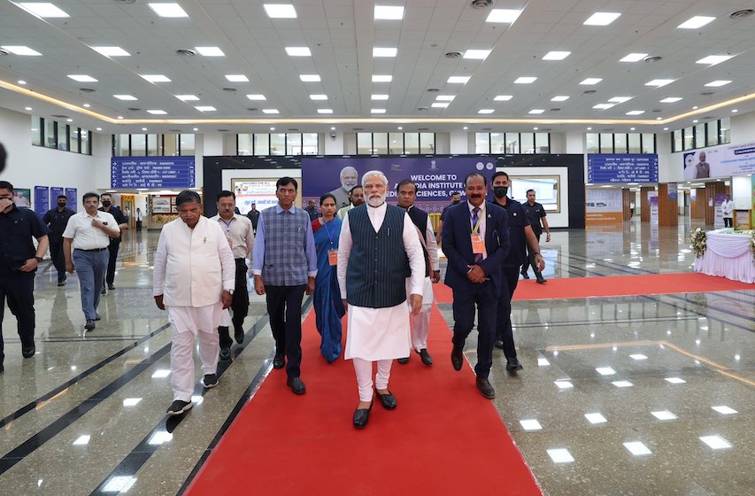 PM Modi inaugurates NE's first AIIMS in Guwahati