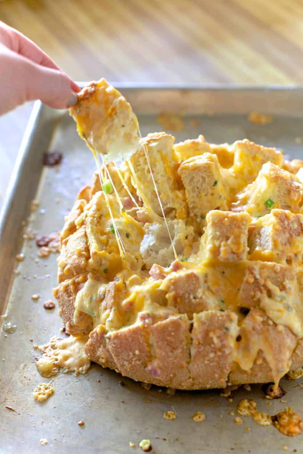 Ham & Cheese Bread The Noshery