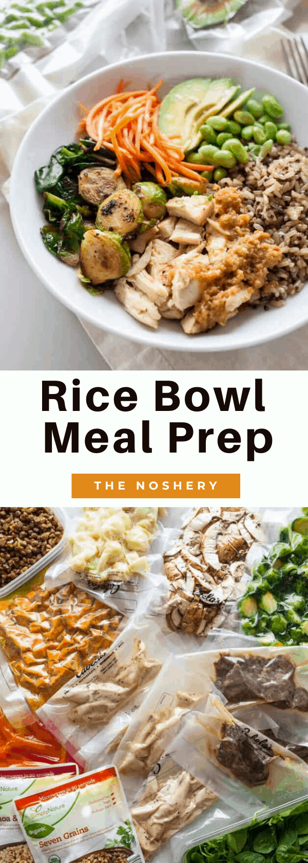 Rice Bowl Meal Prep Making Eating Healthy Easy and Delicious The