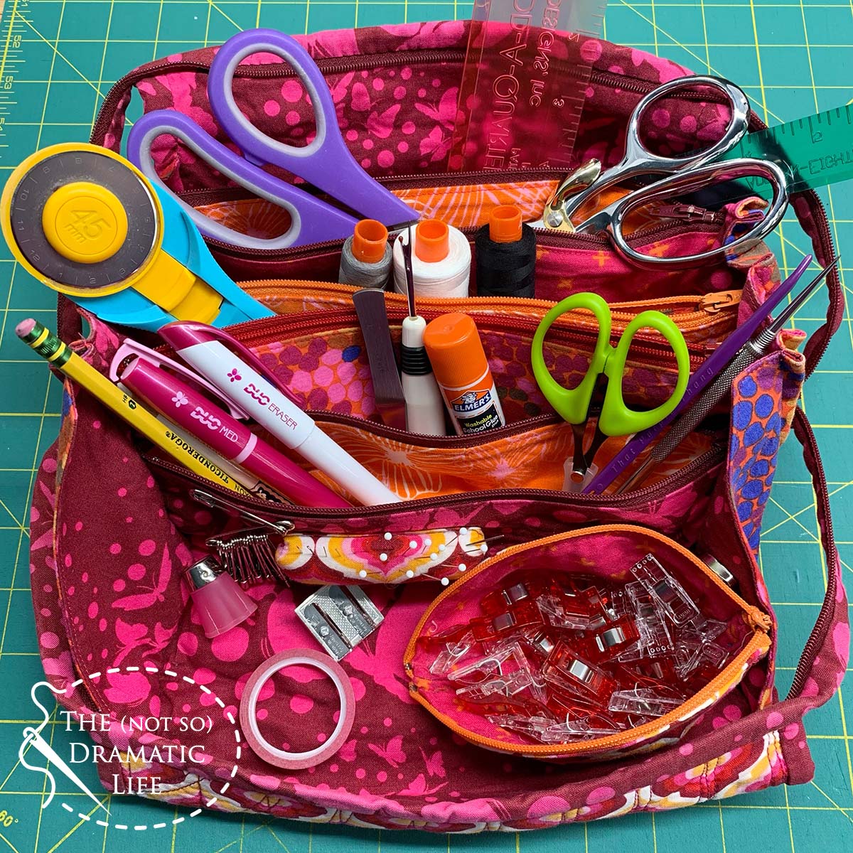 Sew On the Go Packing a Sewing Kit The (not so) Dramatic Life
