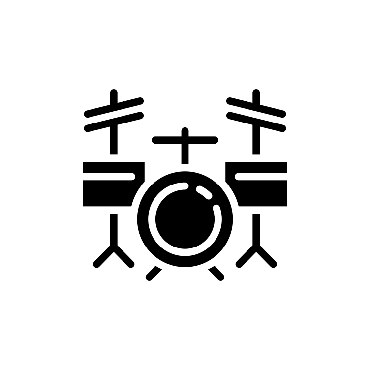 drum kit Icon Free PNG & SVG 7129448 Noun Project