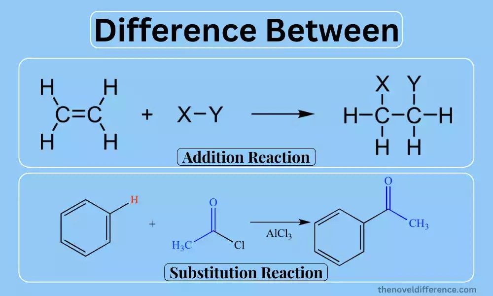 Addition and Substitution Reaction The best 11 difference
