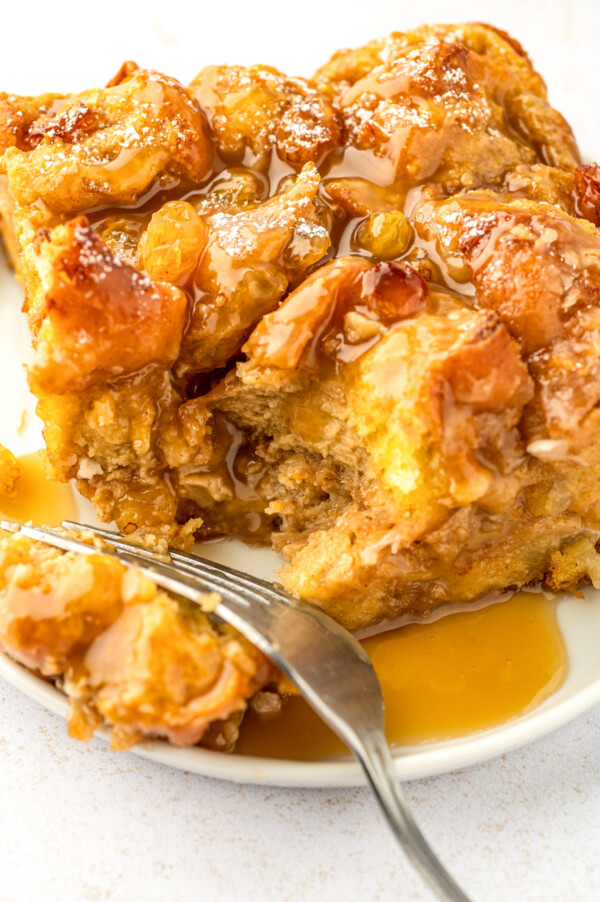 Donut Bread Pudding Recipe The Novice Chef