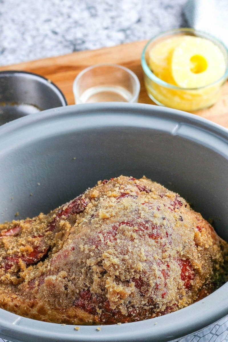 The Best Crockpot Ham, Ever. The Novice Chef