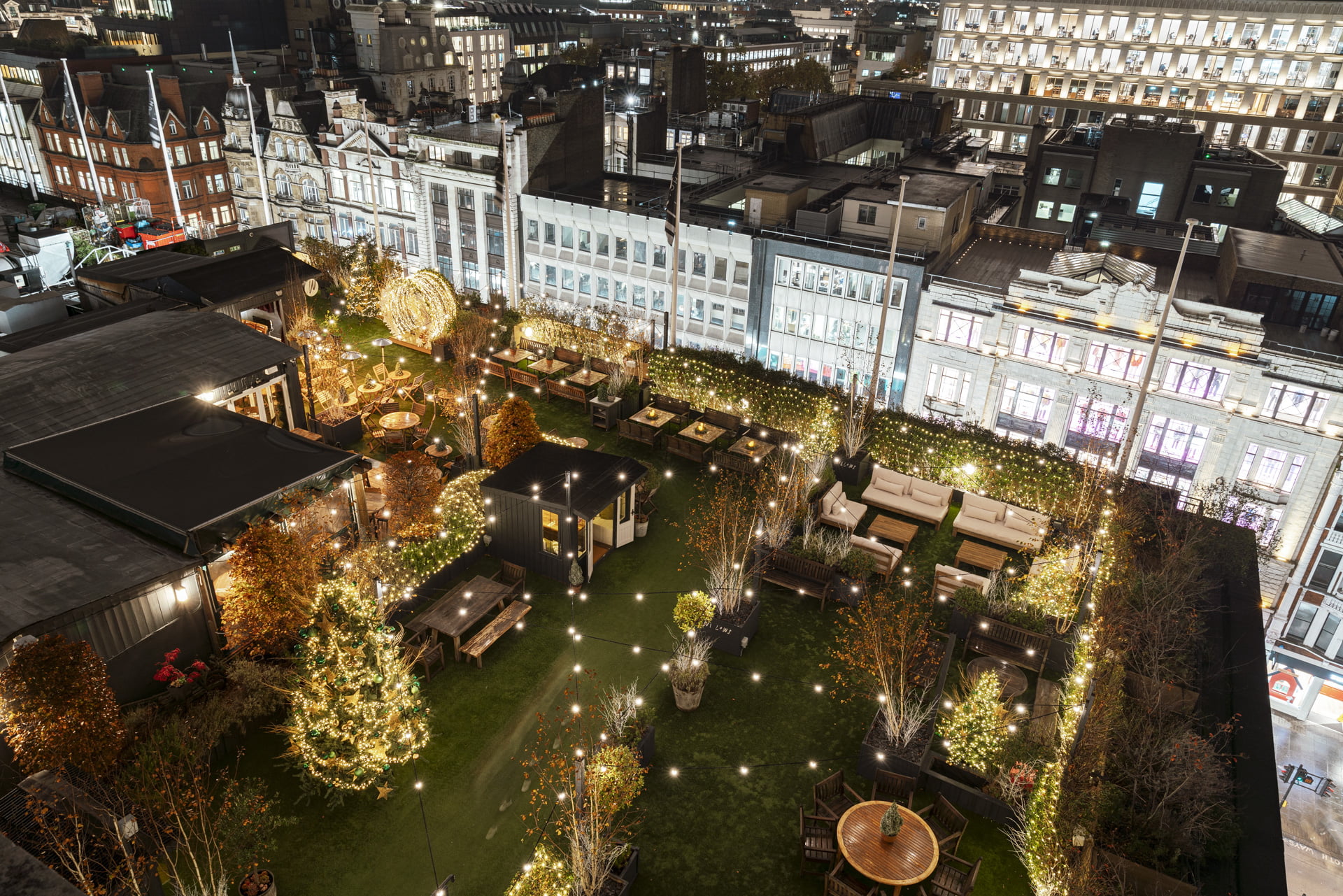 Willows On The Roof Of John Lewis Rooftop Restaurant And Bar