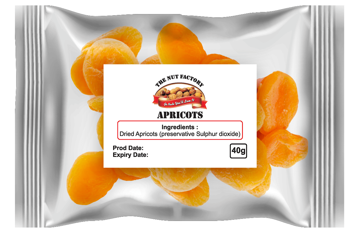 Apricot 40g The Nut Factory
