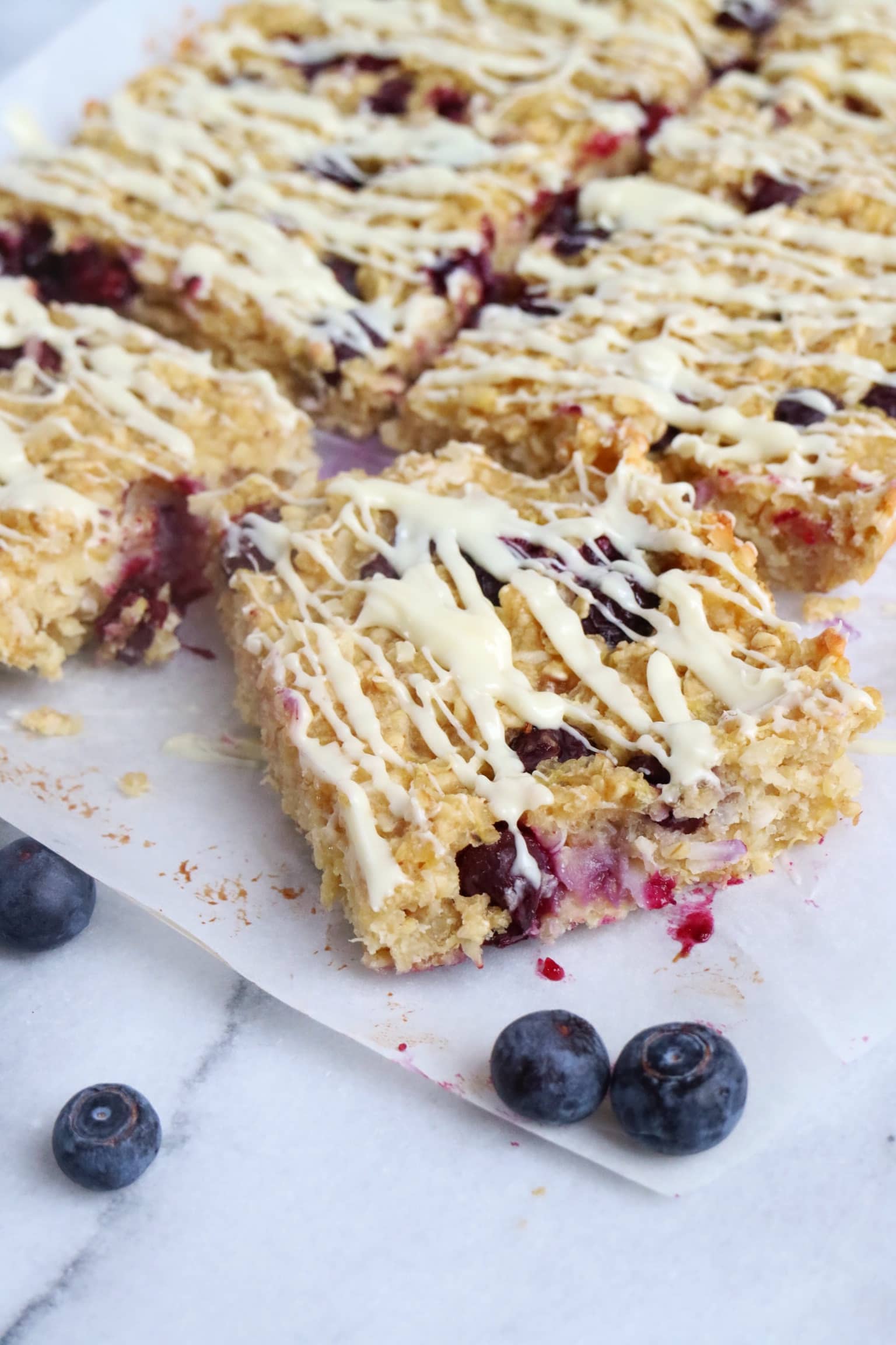 Lemon Blueberry Quinoa Breakfast Bars The Nutrition Adventure