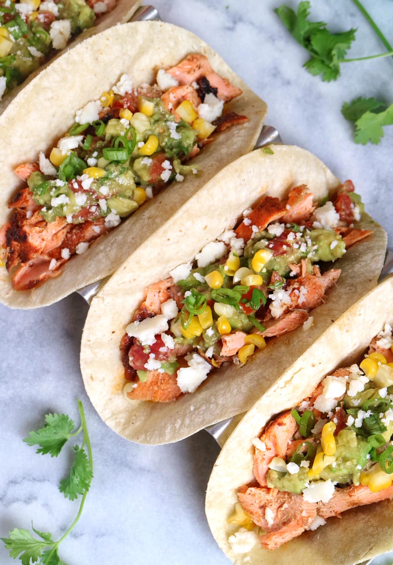 Blackened Salmon Tacos » The Nutrition Adventure
