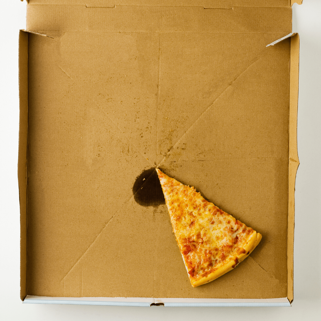 empty pizza box the nutritional reset