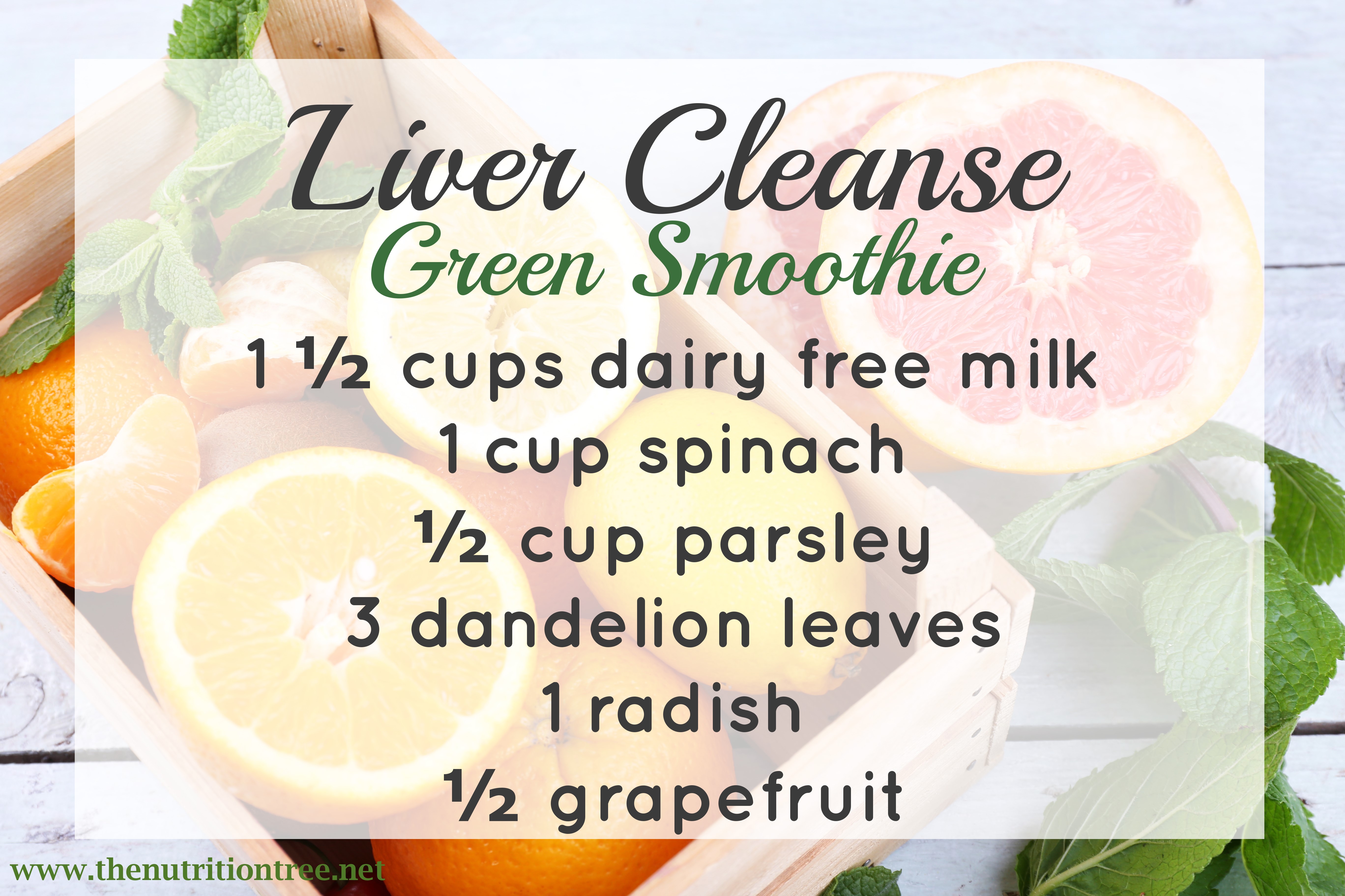Springtime Liver Cleanse The Nutrition Tree