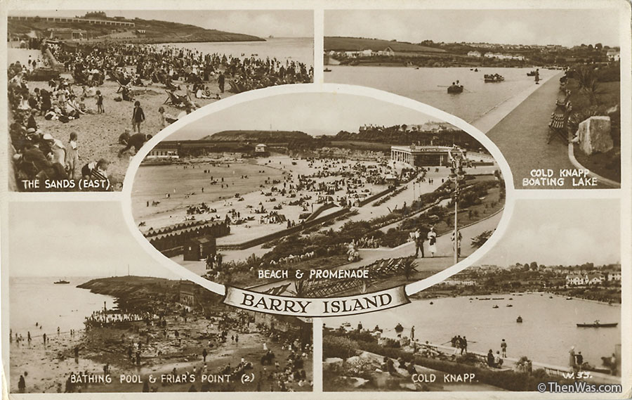 Barry Island Beach And Fair In Old Postcards Part 3 Then Was