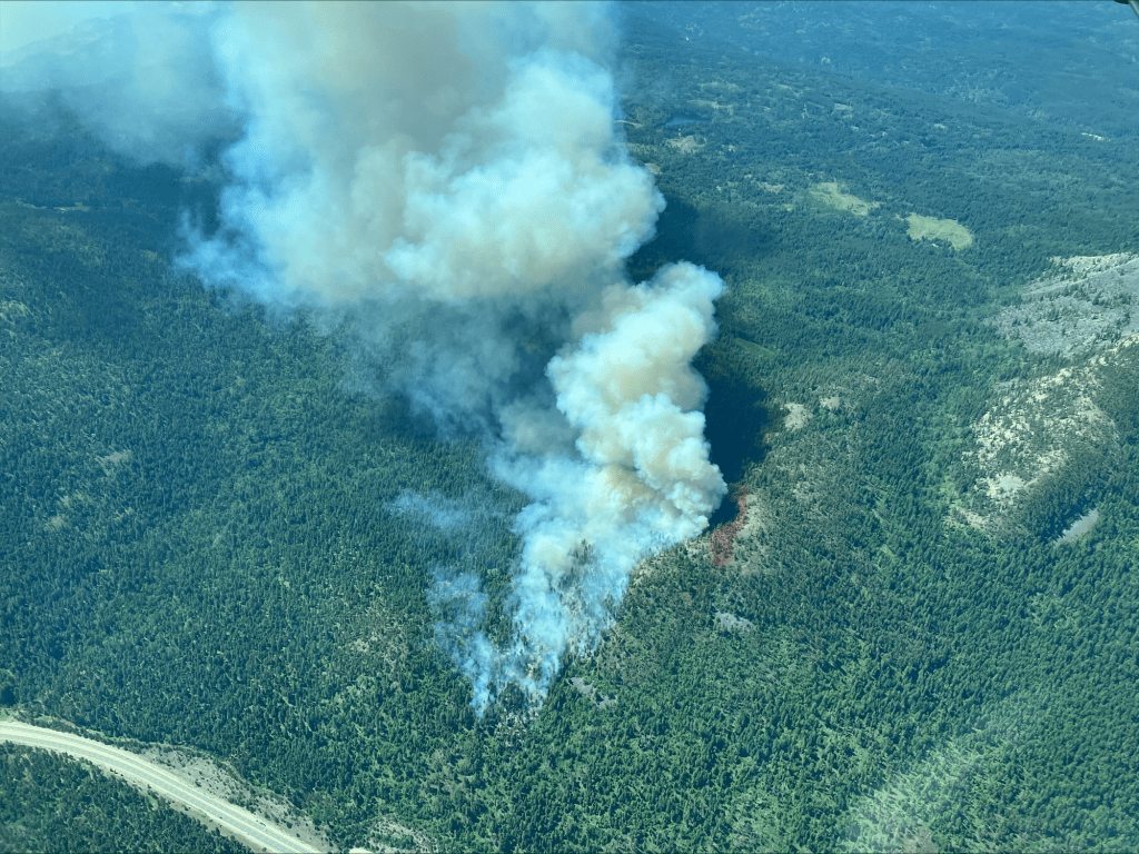 Canada Wildfire Pidgeon Creek Fire 1 NW Fire Blog