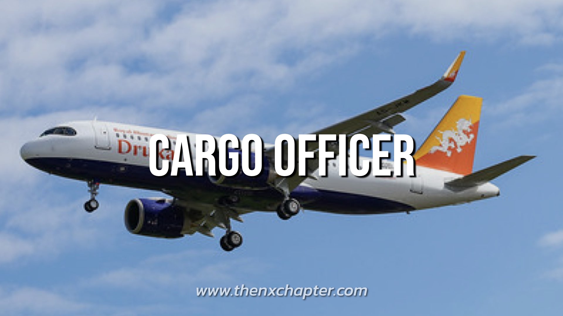 DrukAir เปิดรับ Cargo Officer 1 อัตรา ด่วน! The NX Chapter