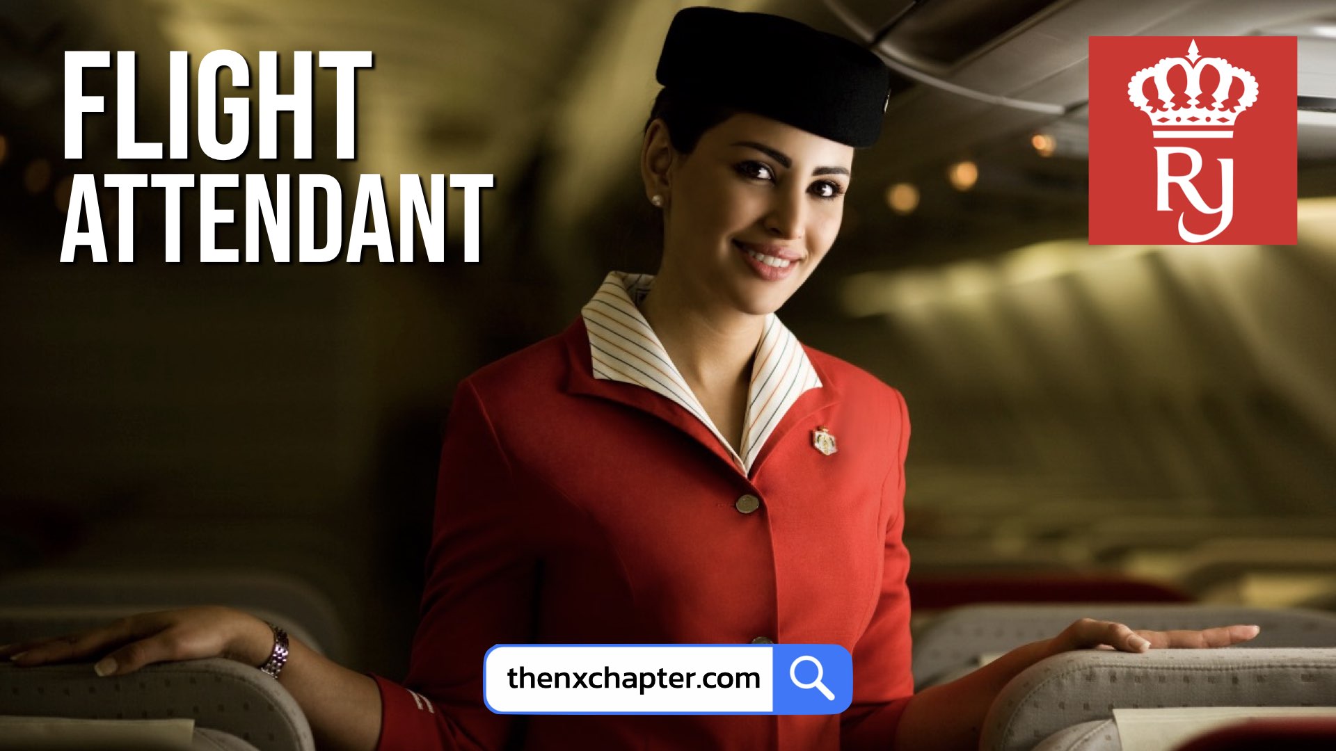 Royal Jordanian เปิดรับ Flight Attendant ขอ TOEIC 650+ The NX Chapter