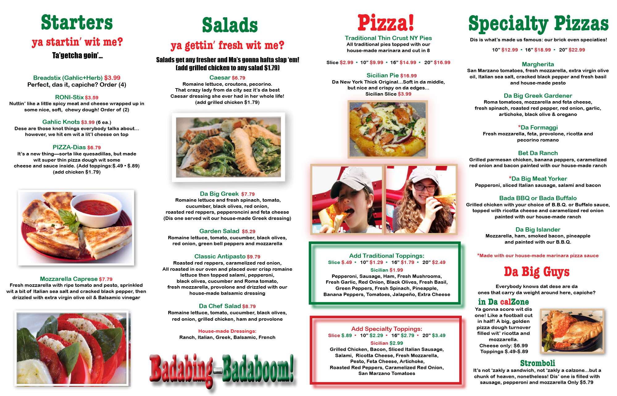 Food Truck Authentic New York pizza + more