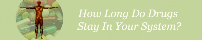 How Long Do Drugs Stay In Your System? The Oaks at La Paloma