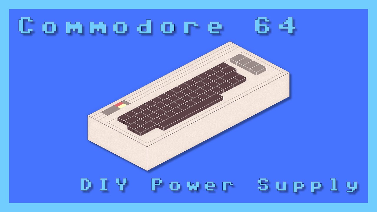 DIY Commodore 64 Power Supply The Oasis BBS