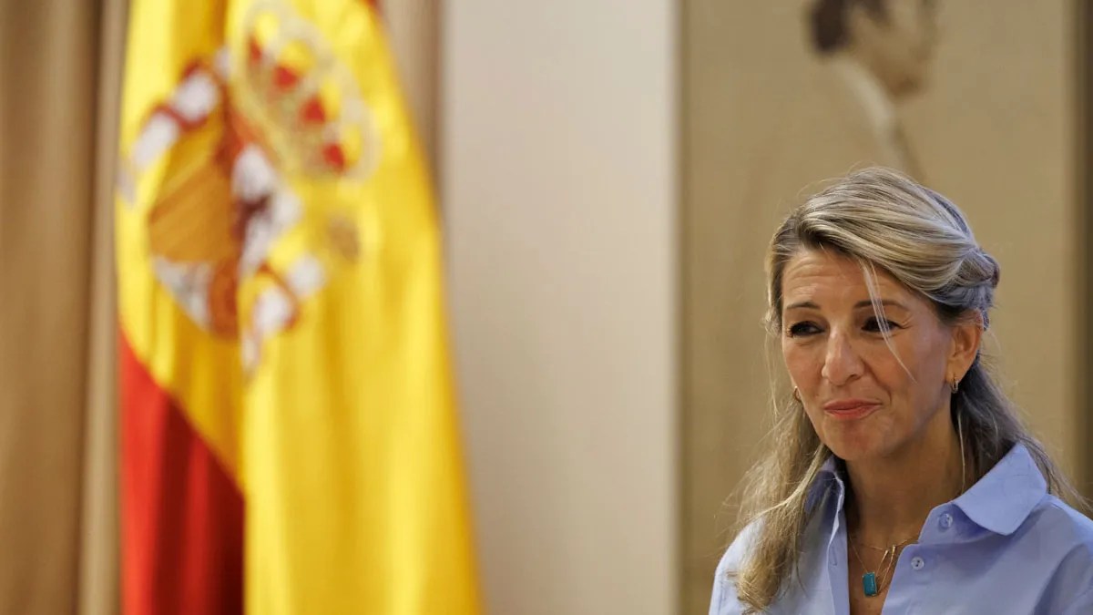 Yolanda Díaz pide a Feijóo que retire el recurso contra la reforma