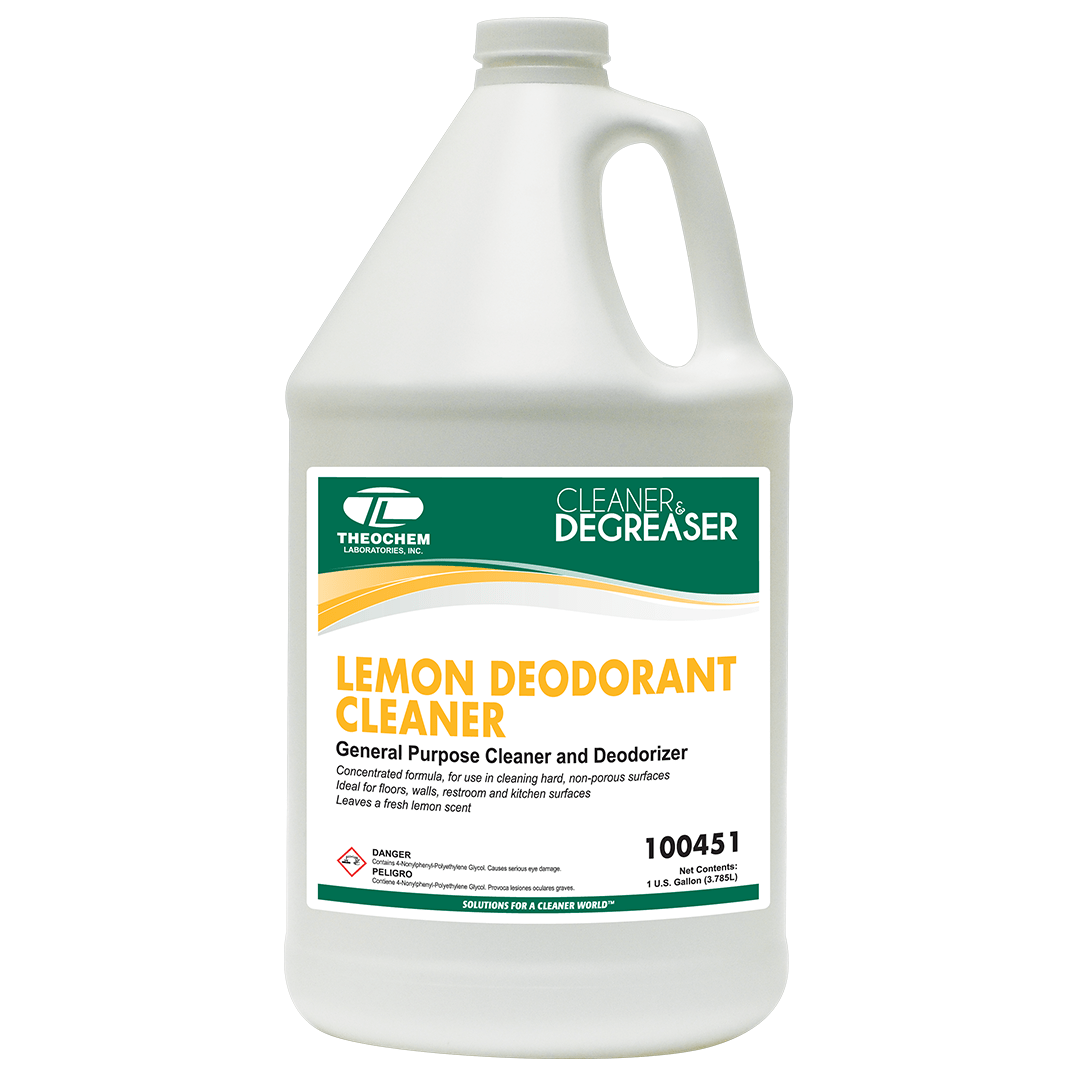 Lemon Deodorant Cleaner Theochem Laboratories