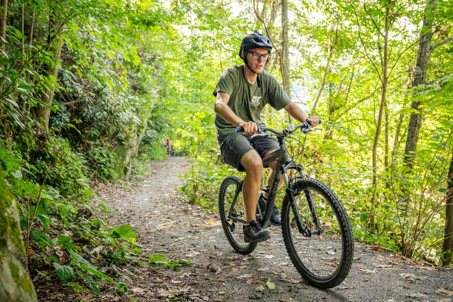 Best Mountain Biking in Tennessee is near the Ocoee River