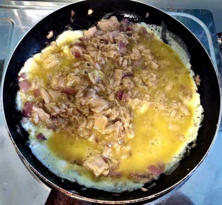 Tuna Scrambled Egg Recipe The Odehlicious