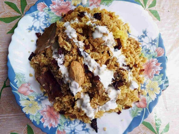 Chicken Arabic Biryani Recipe The Odehlicious