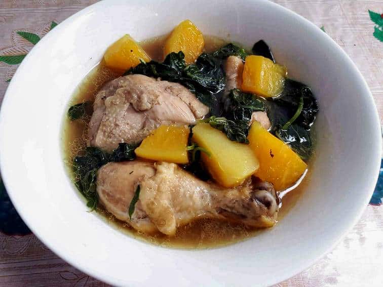 Chicken Papaya Soup (Tinolang Manok) The Odehlicious