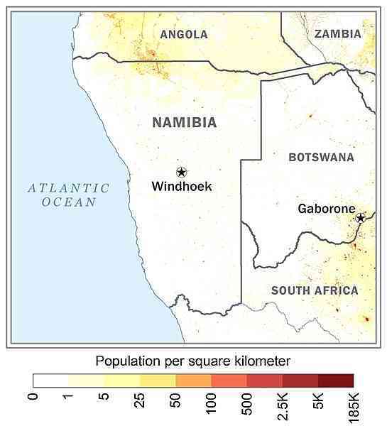 Namibia People 2024, CIA World Factbook