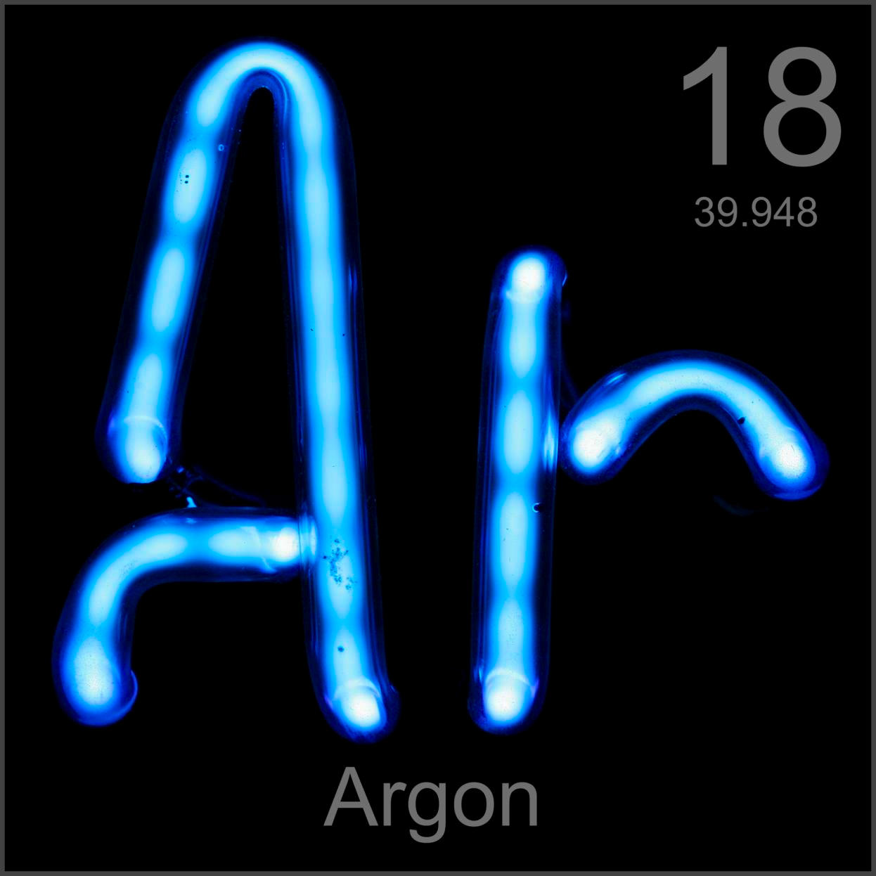 Facts, pictures, stories about the element Argon in the Periodic Table