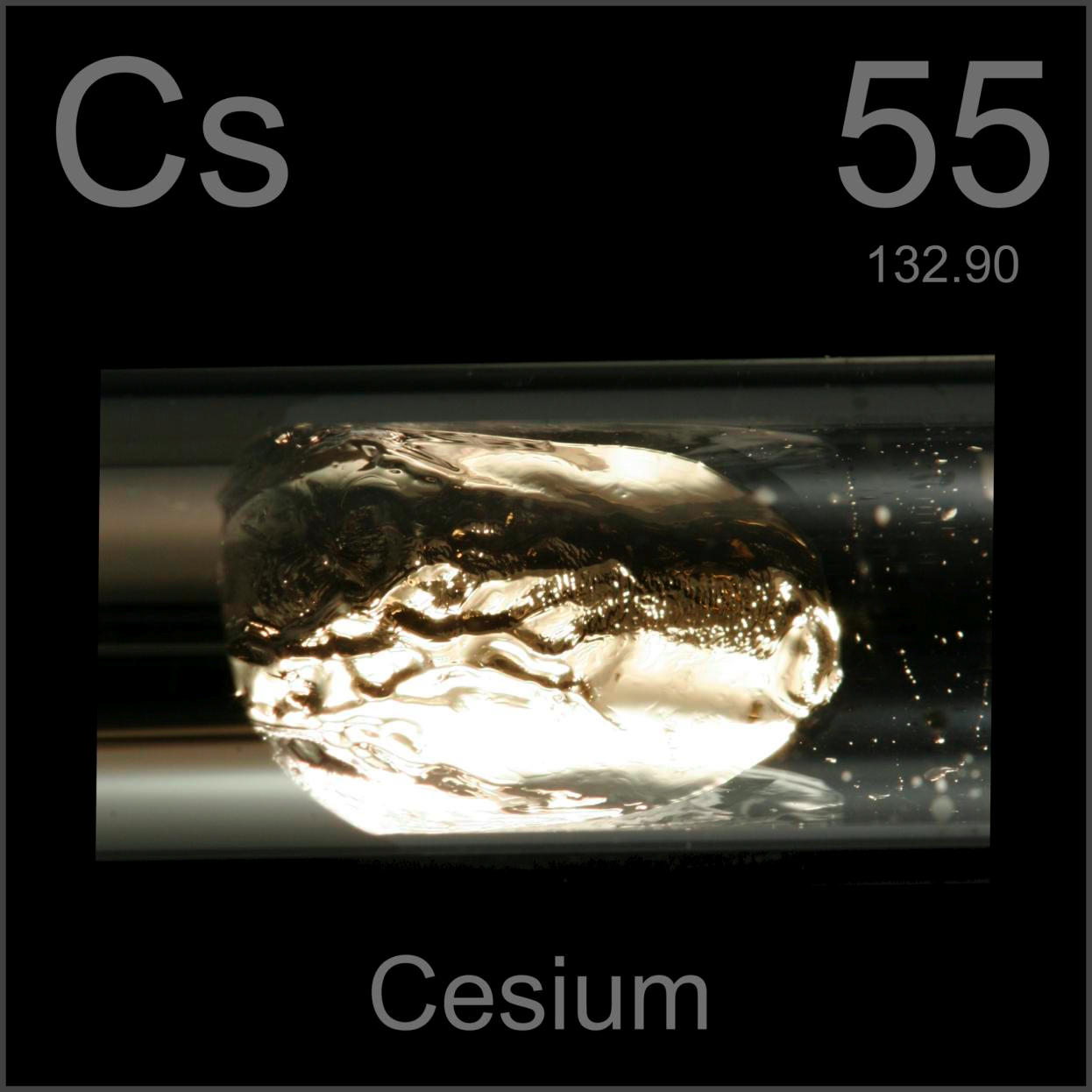 Facts, pictures, stories about the element Cesium in the Periodic Table