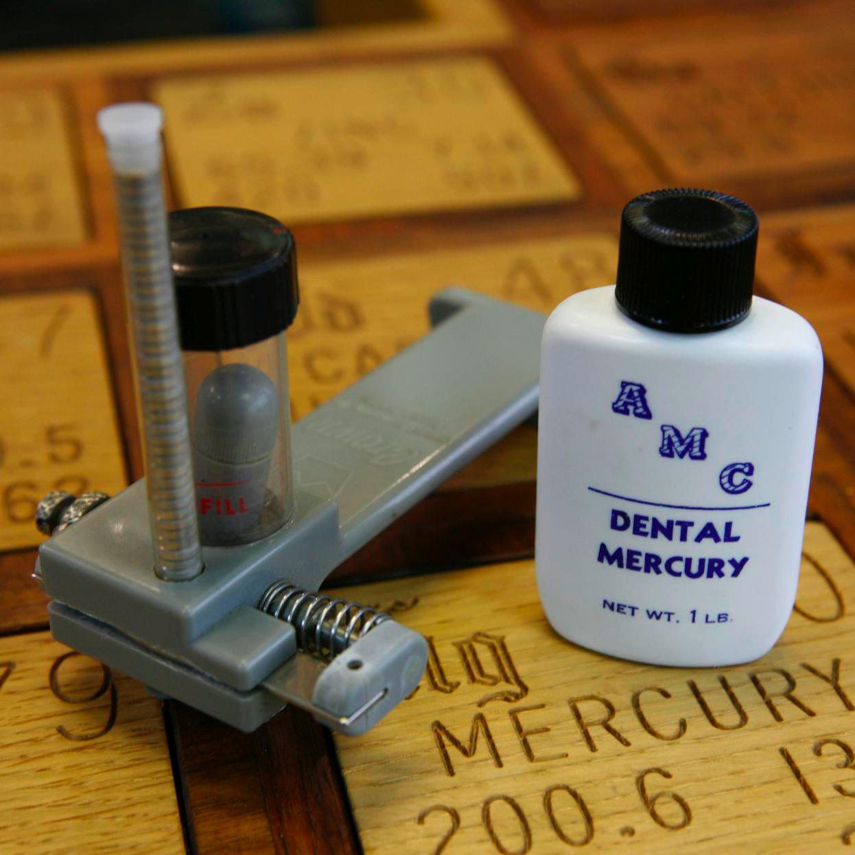 Facts, pictures, stories about the element Mercury in the Periodic Table