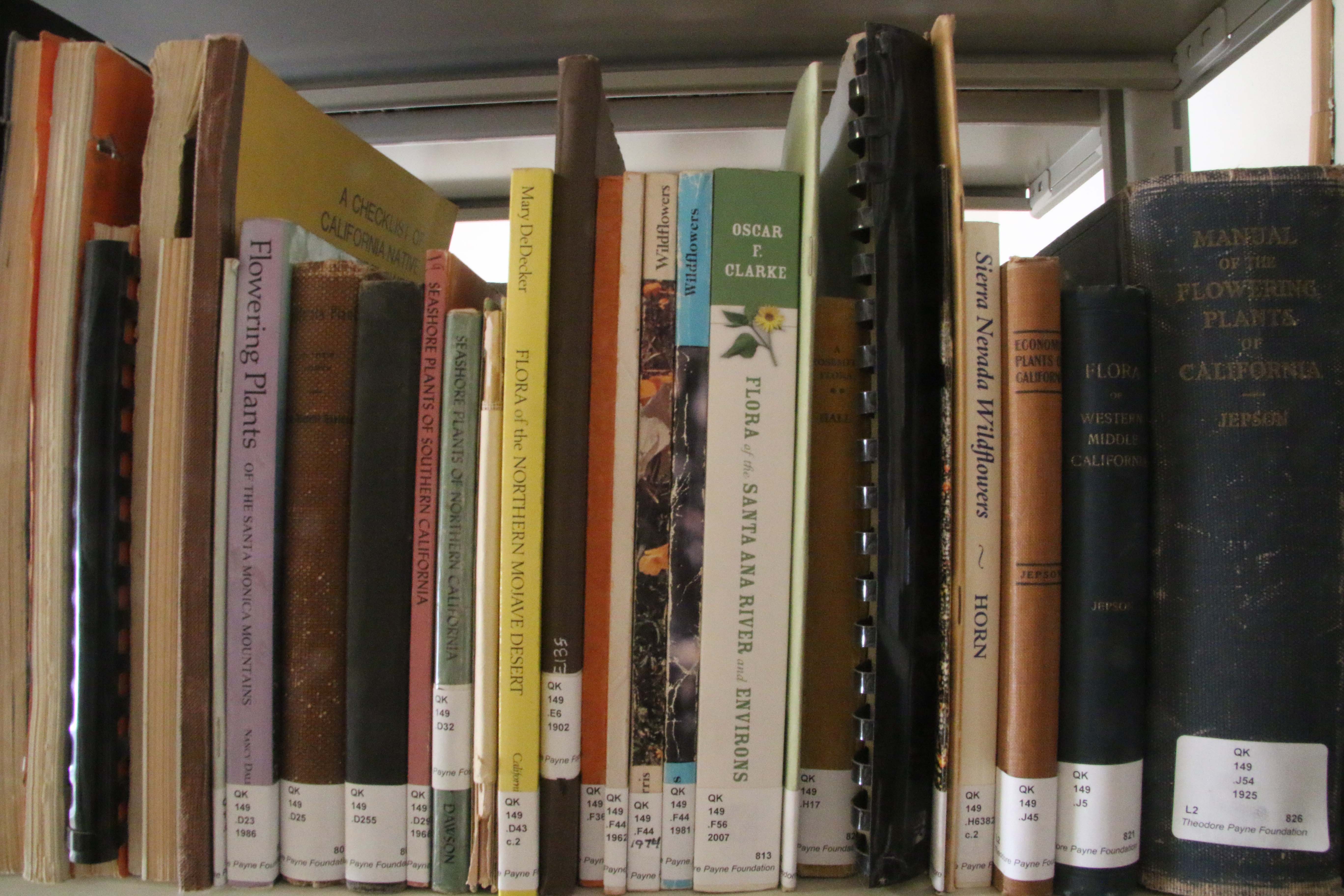 Reference Library Theodore Payne Foundation